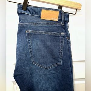 Men’s Dark Wash Bonobos Slim Fit Jeans 33x34